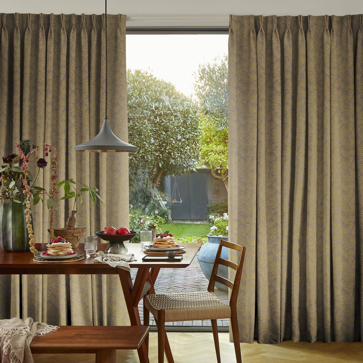 Fronds Harvest Curtain