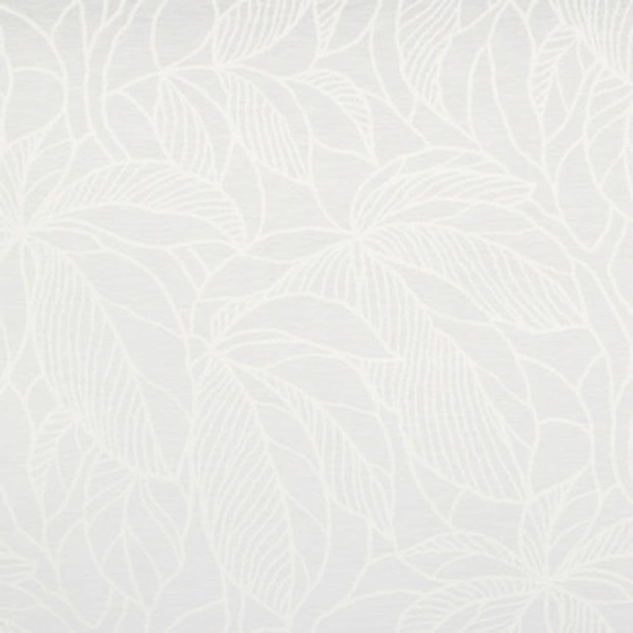 Greenery Fresh White Conservatory Roller blind